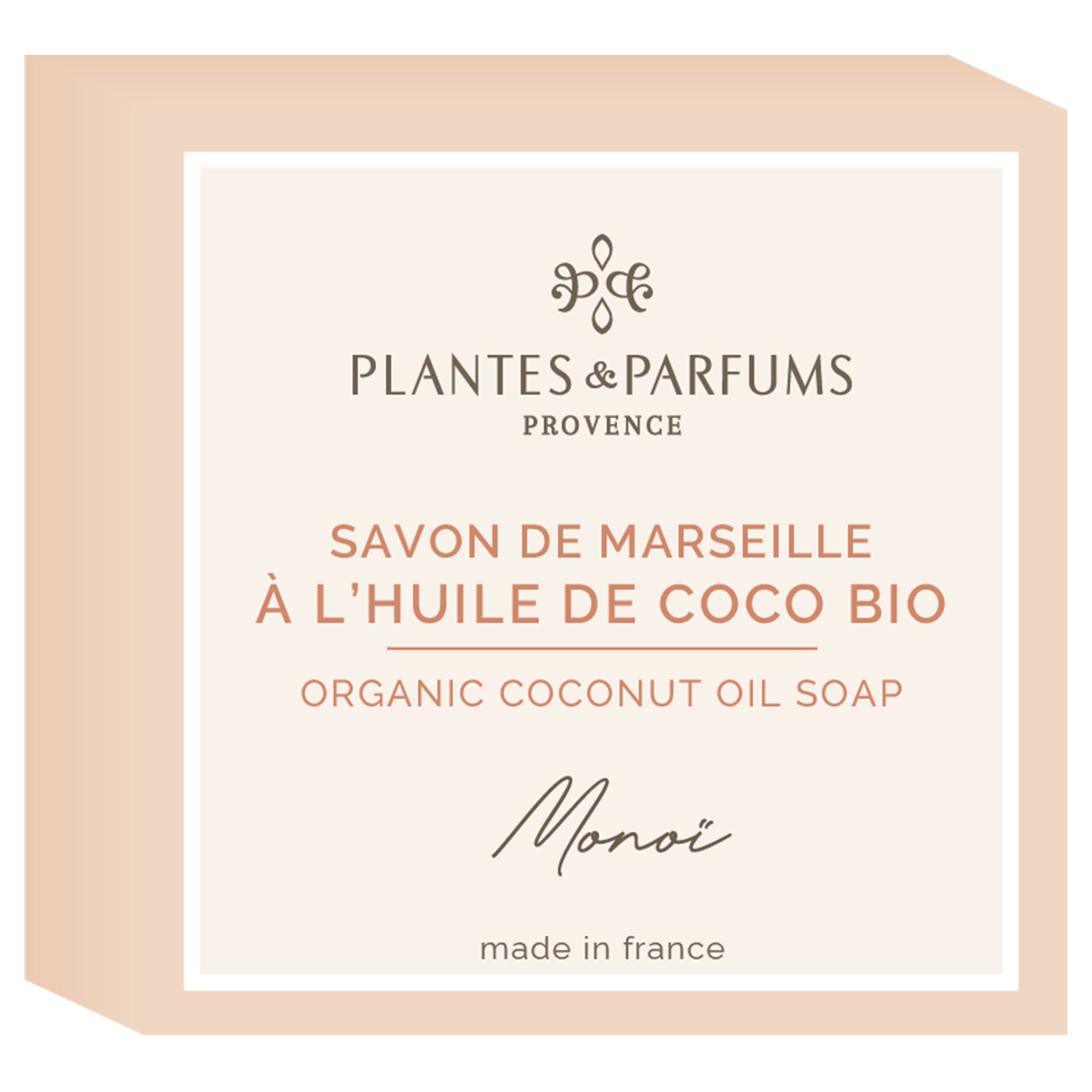 Monoï Savon de Marseille à l'Huile de Coco 100g