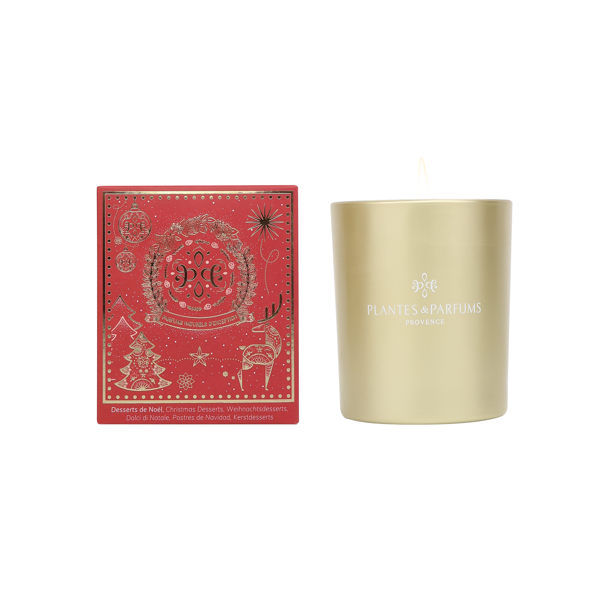 Desserts de Noël Bougie Parfumée 180g