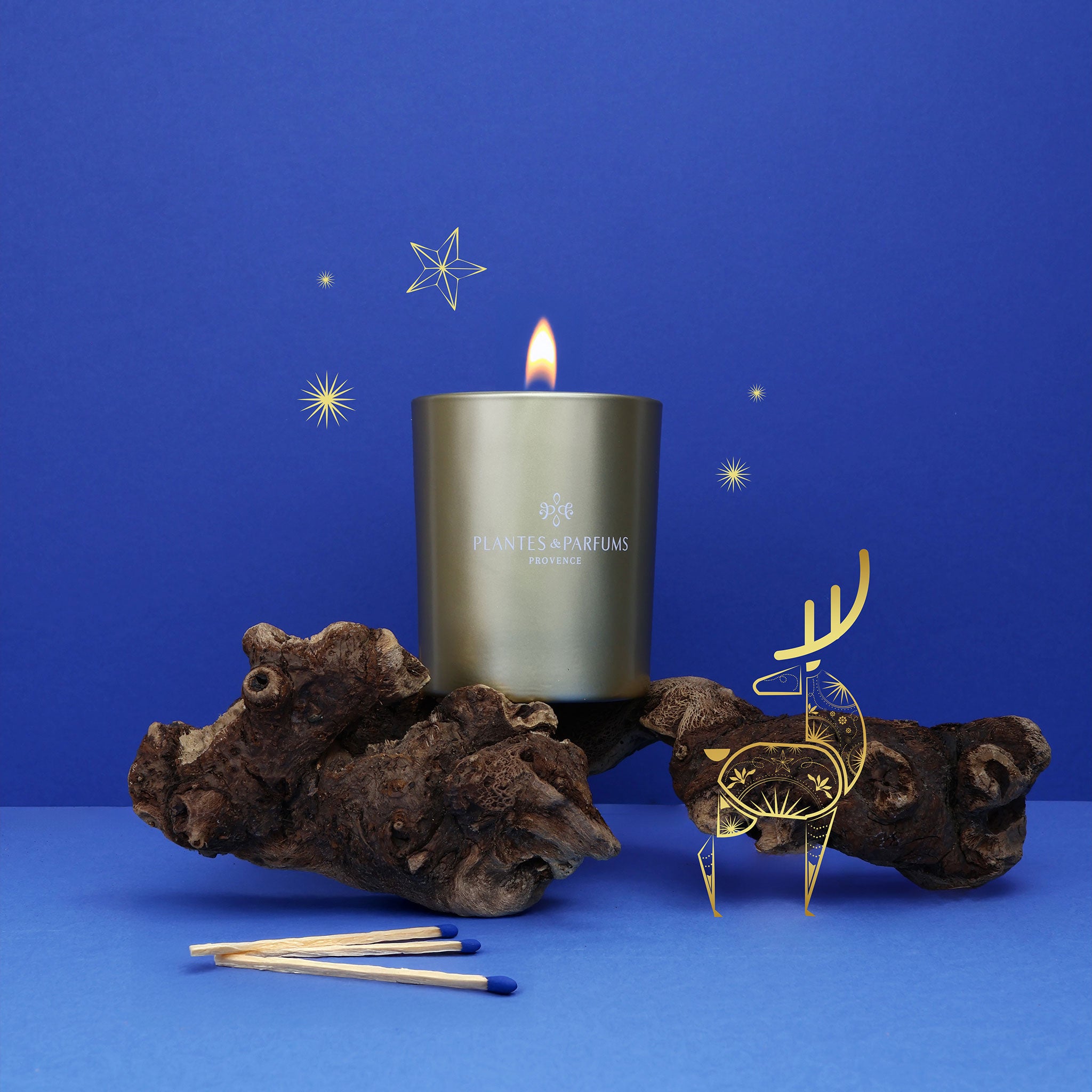 Feu de Cheminée Bougie Parfumée 180g