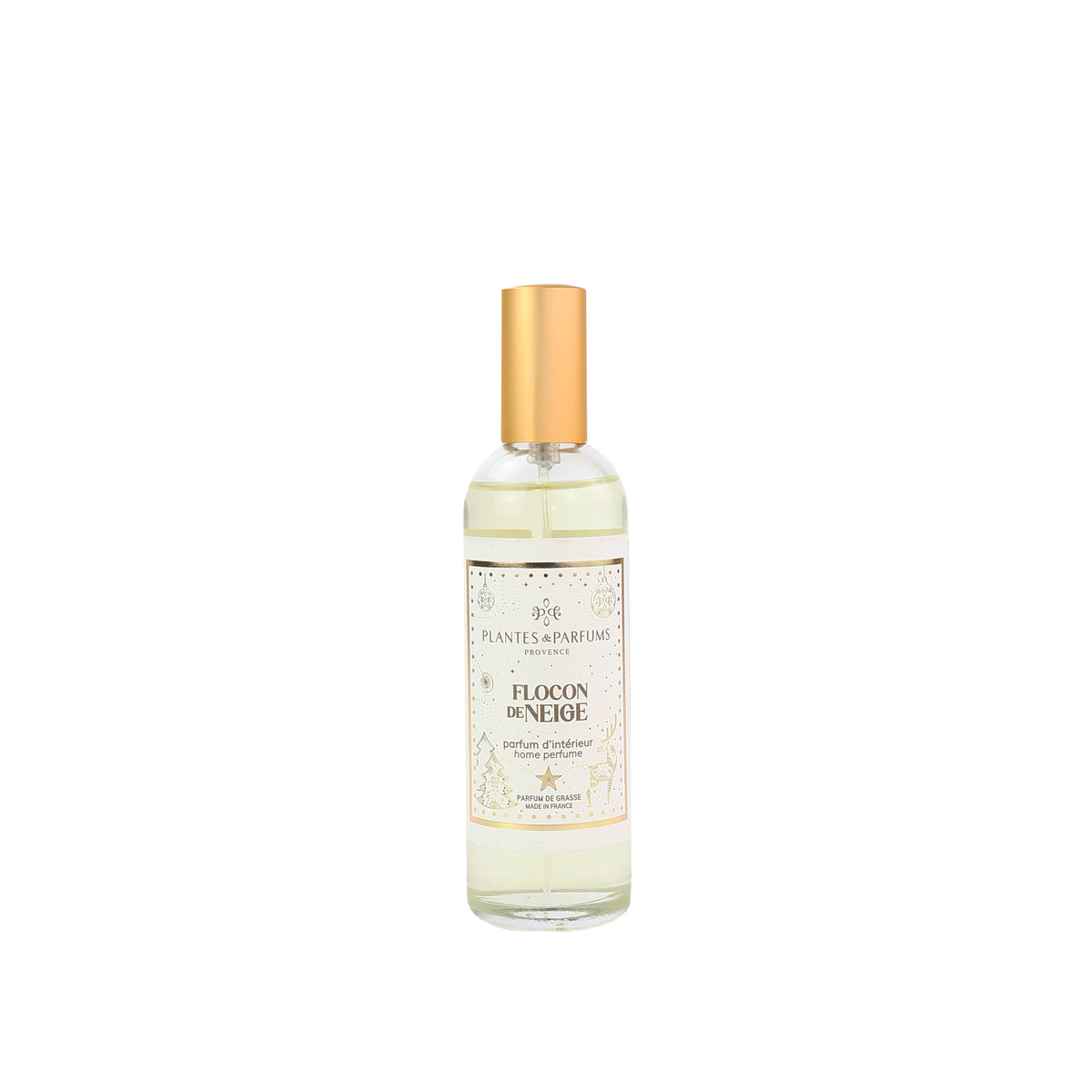 Parfum d’intérieur Flocon de Neige 100ml en vaporisateur Plantes & Parfums de Provence