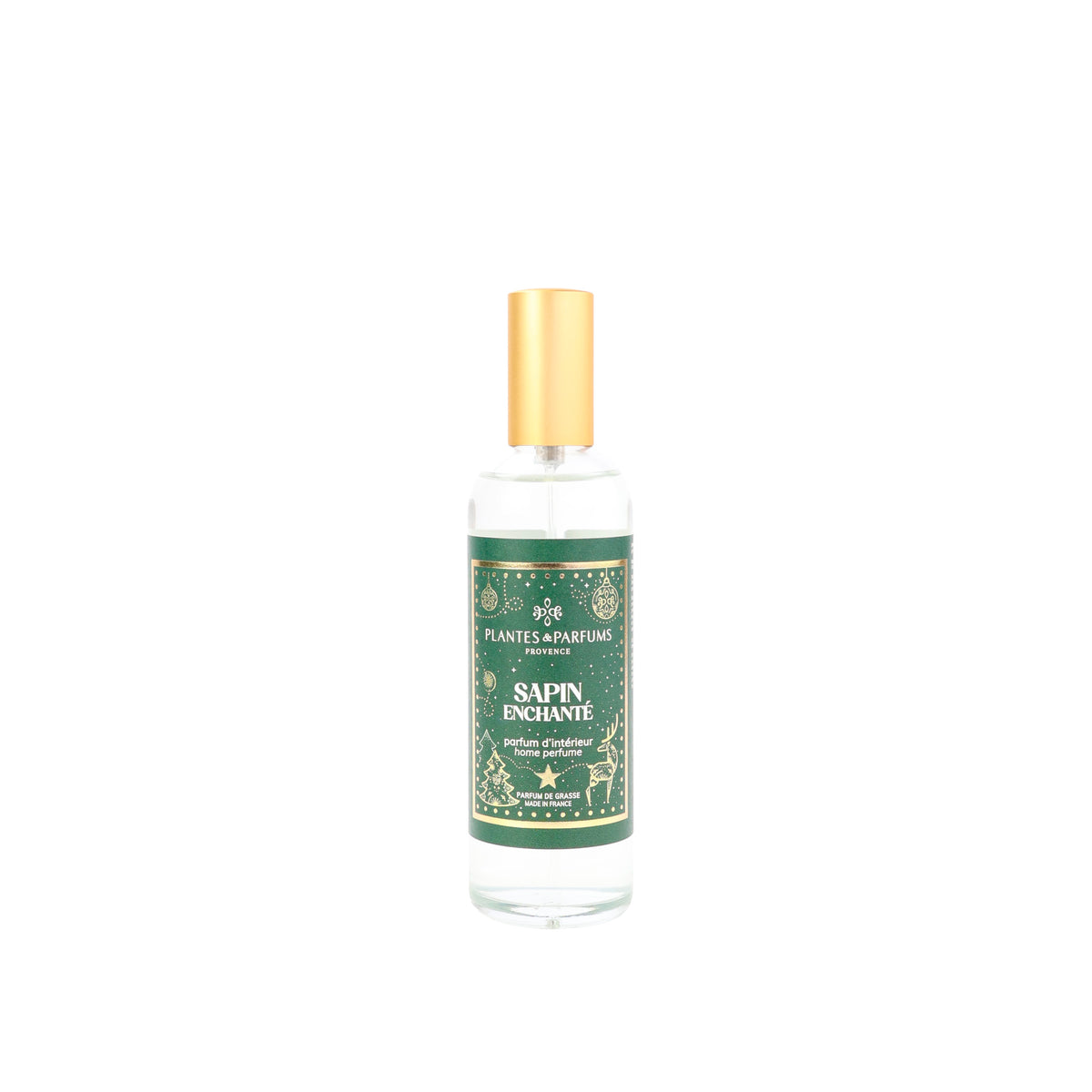 Parfum d’intérieur Sapin Enchanté 100ml en vaporisateur Plantes & Parfums de Provence