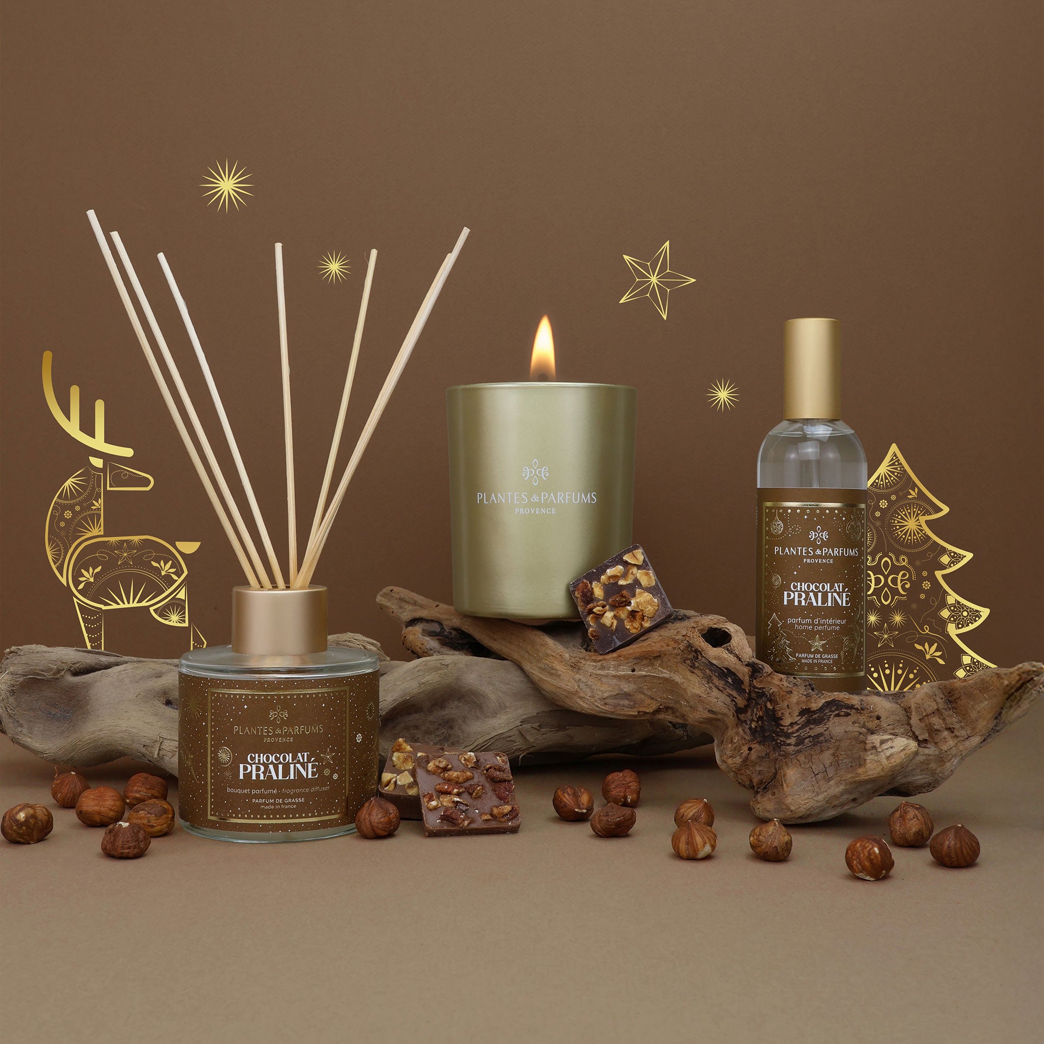 Chocolat Praliné Parfum d'Intérieur 100ml