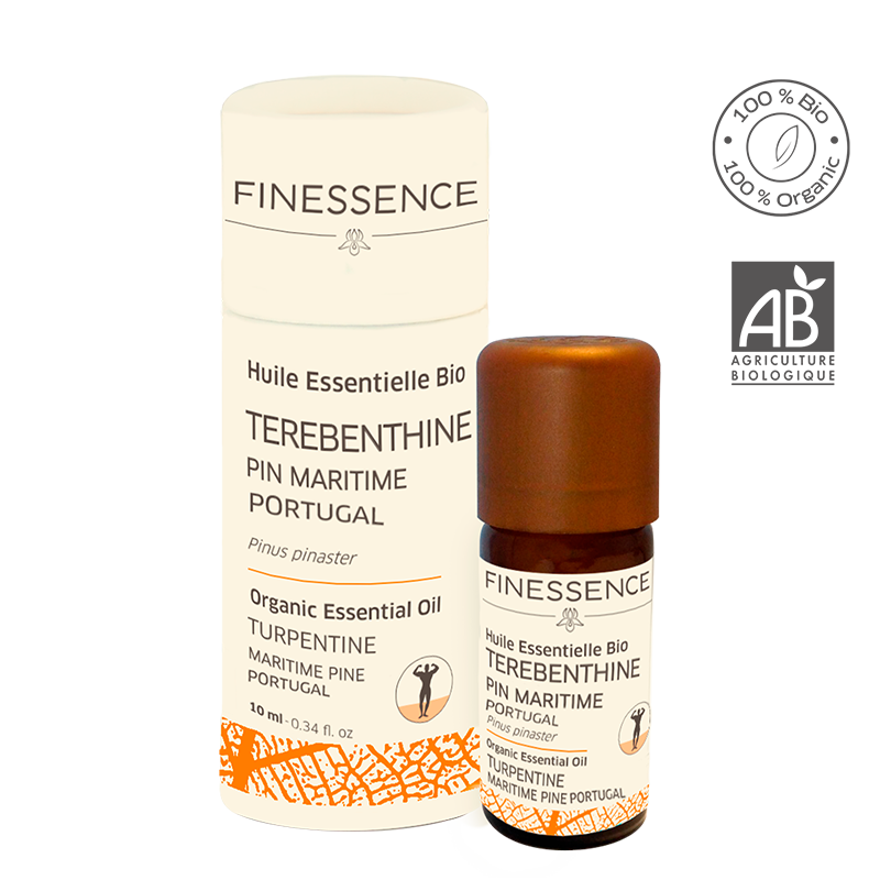 Huile Essentielle Terebenthine Pin Maritime du Portugal BIO 10ml