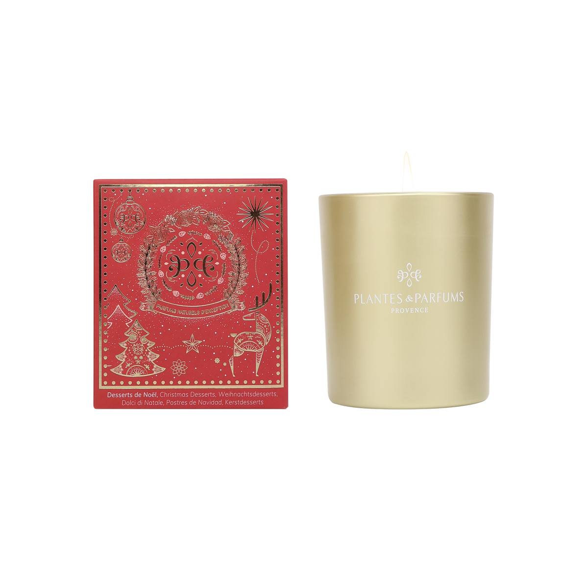 Desserts de Noël Bougie Parfumée 180g
