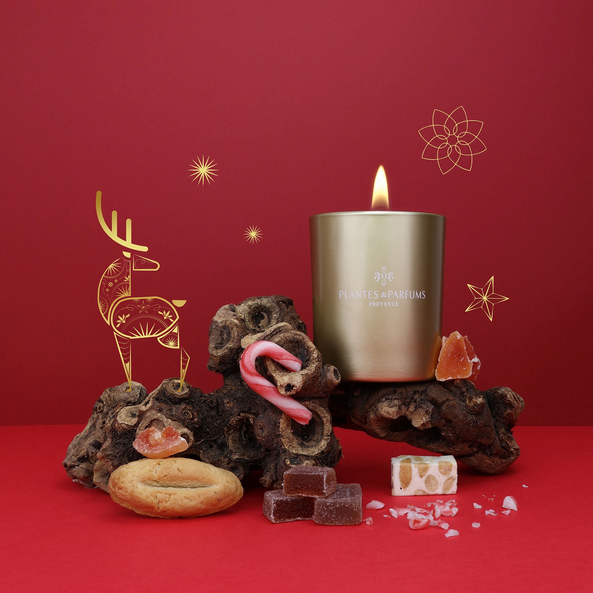 Desserts de Noël Bougie Parfumée 180g