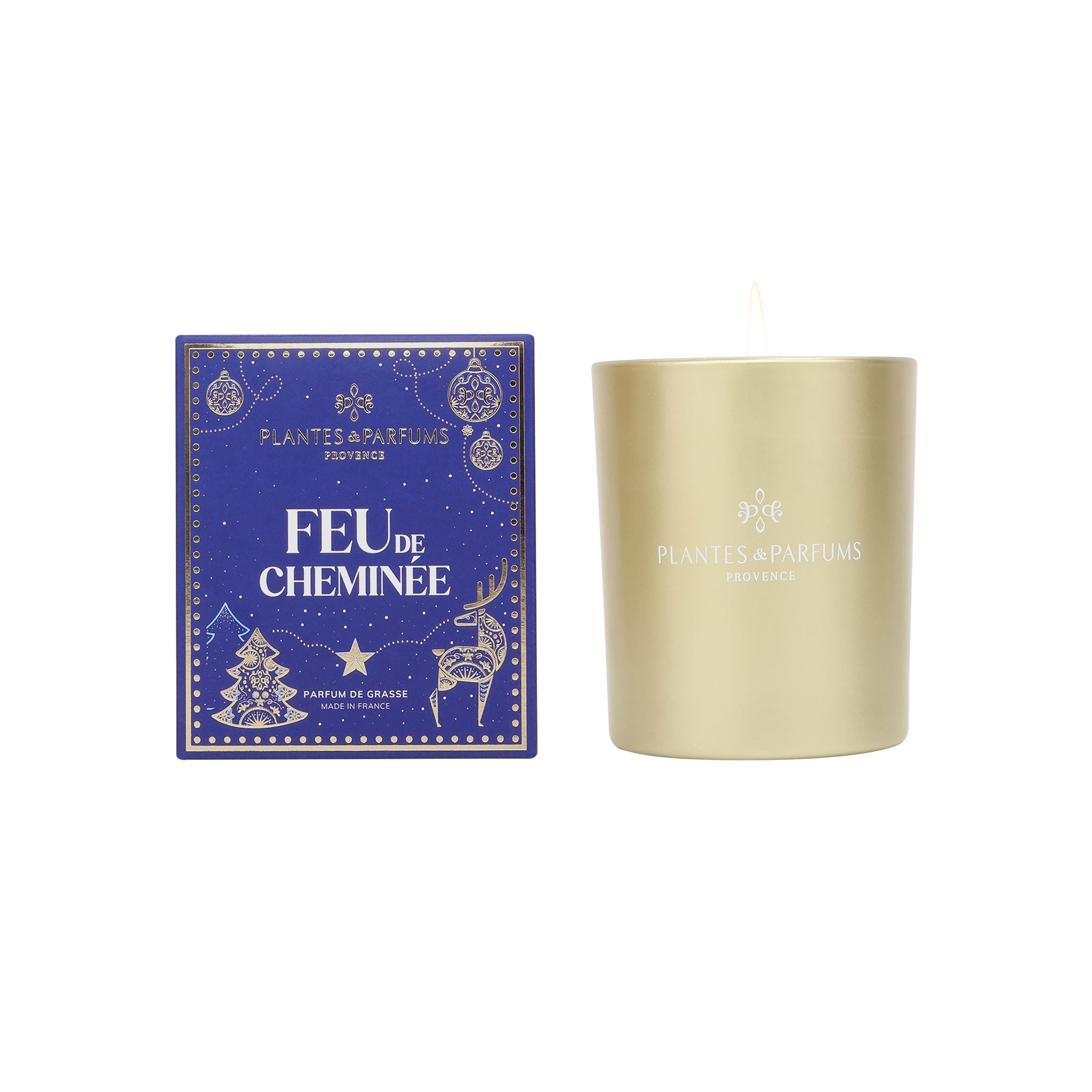 Feu de Cheminée Bougie Parfumée 180g