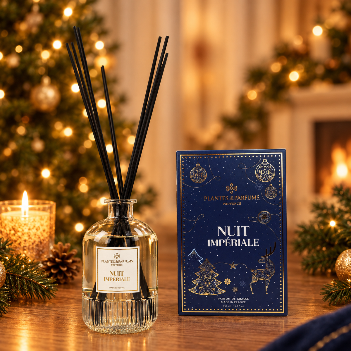 Bouquet Parfumé Grand Format 450ml Nuit Impériale