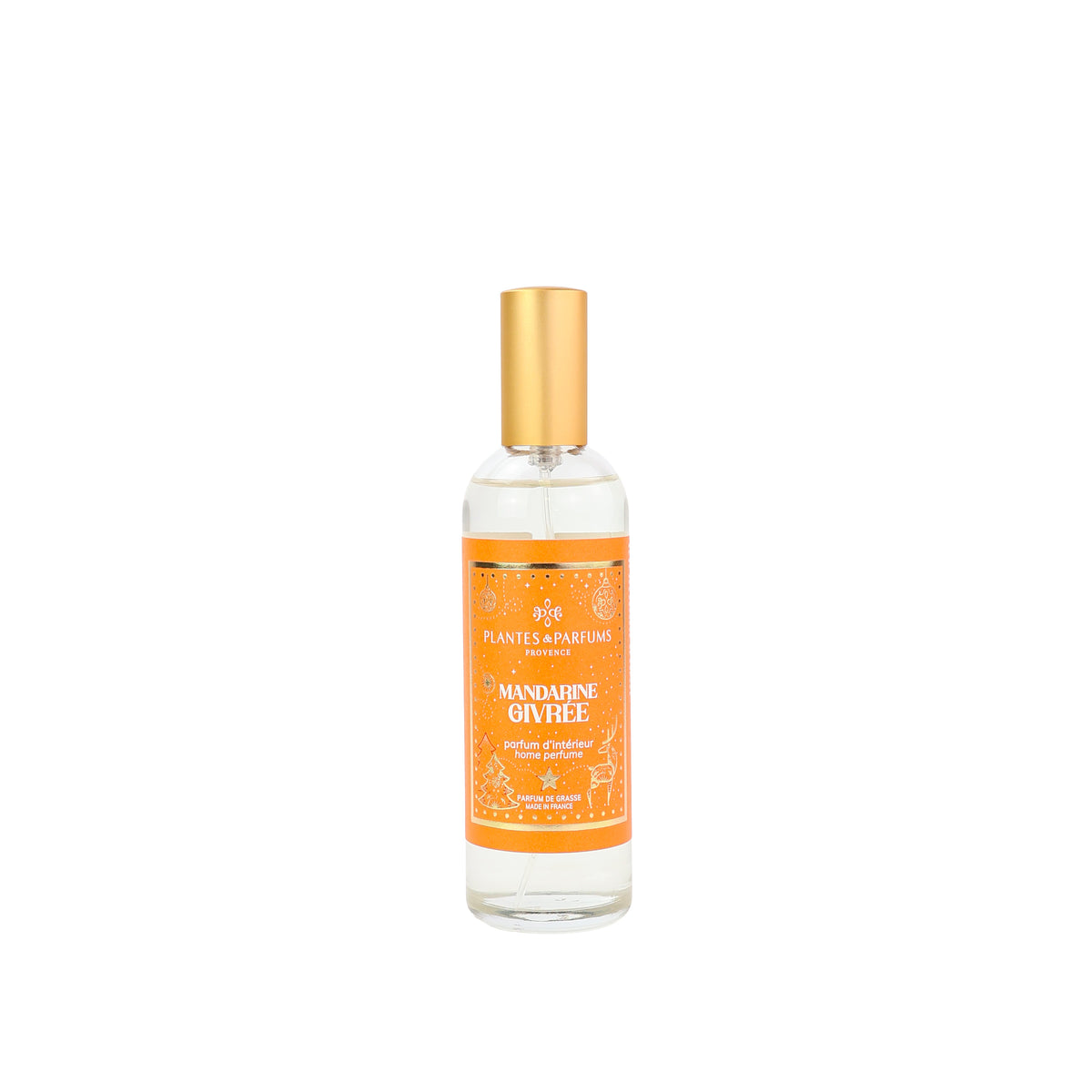 Parfum d’Intérieur 100ml Mandarine Givrée – Plantes & Parfums de Provence