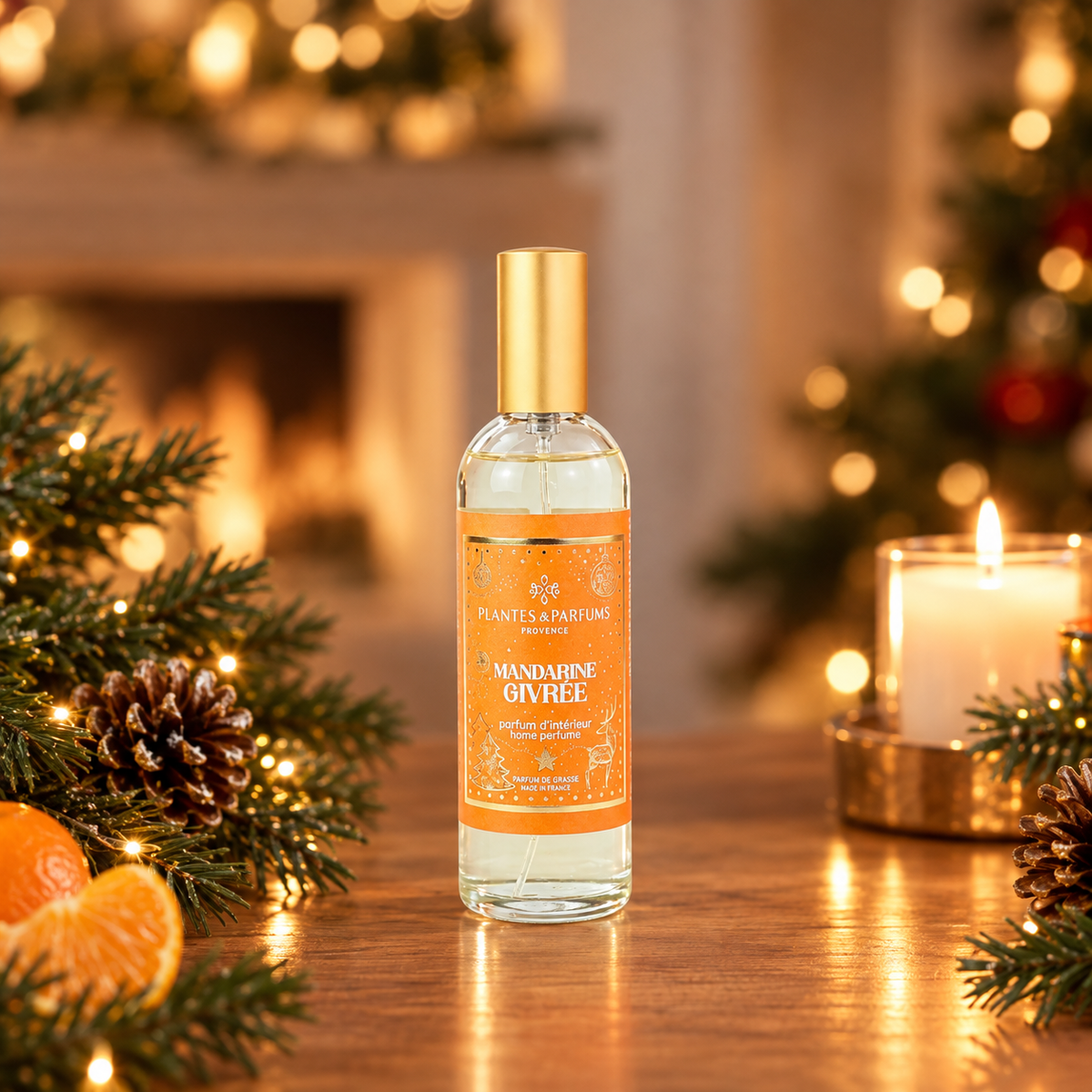 Parfum d’Intérieur Mandarine Givrée 100ml