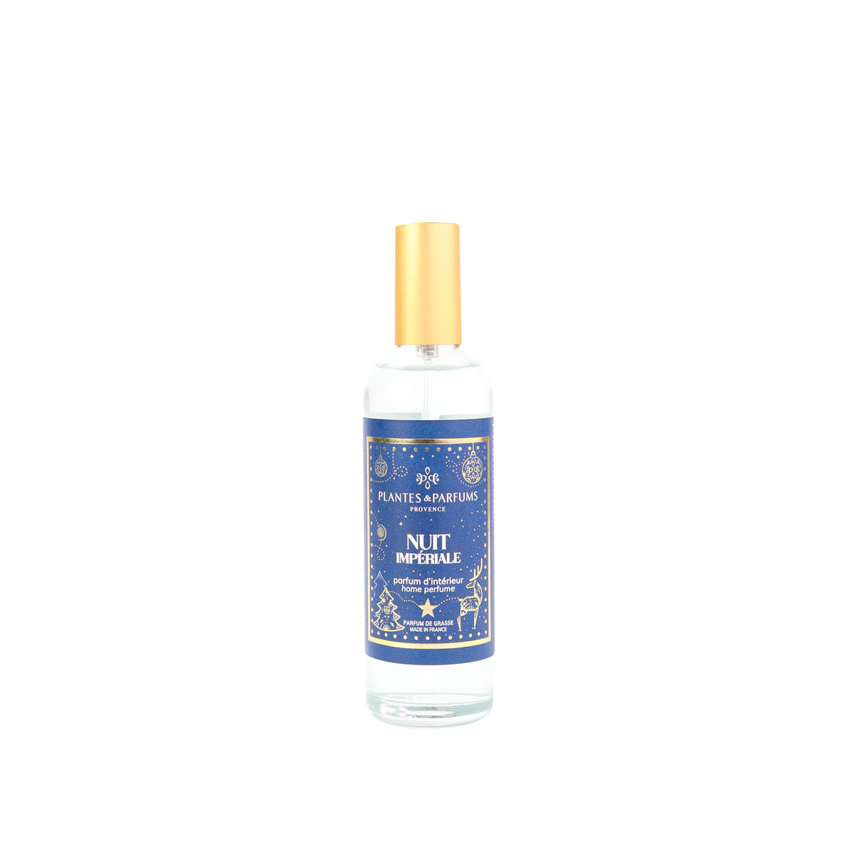 Parfum d’intérieur Nuit Impériale 100ml en vaporisateur Plantes & Parfums de Provence