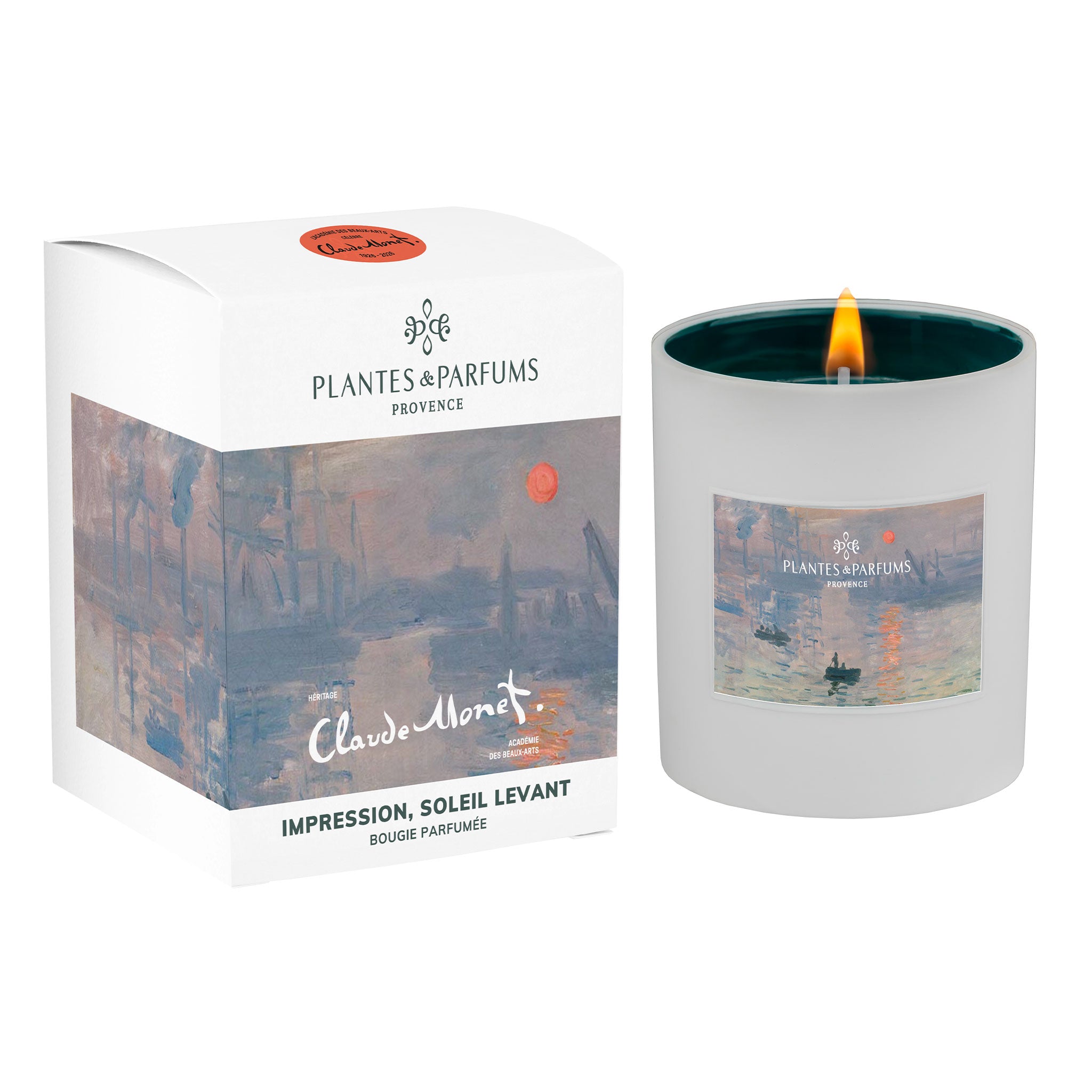 Bougie parfumée 250g – Édition Limitée Claude Monet