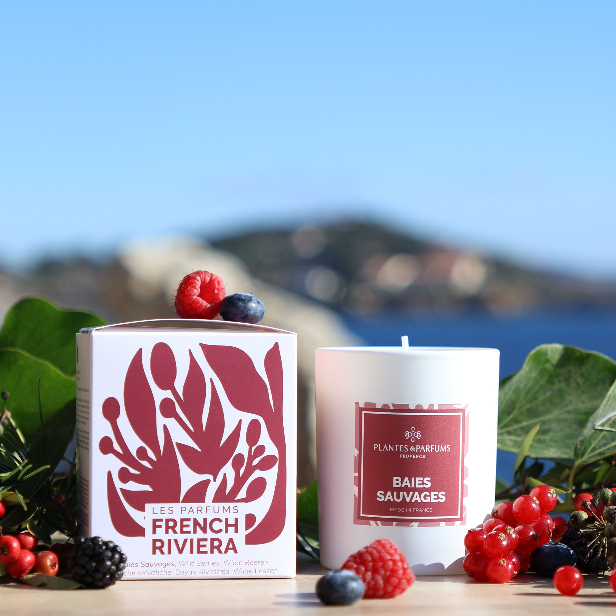Baies Sauvages Bougie Parfumée 180g