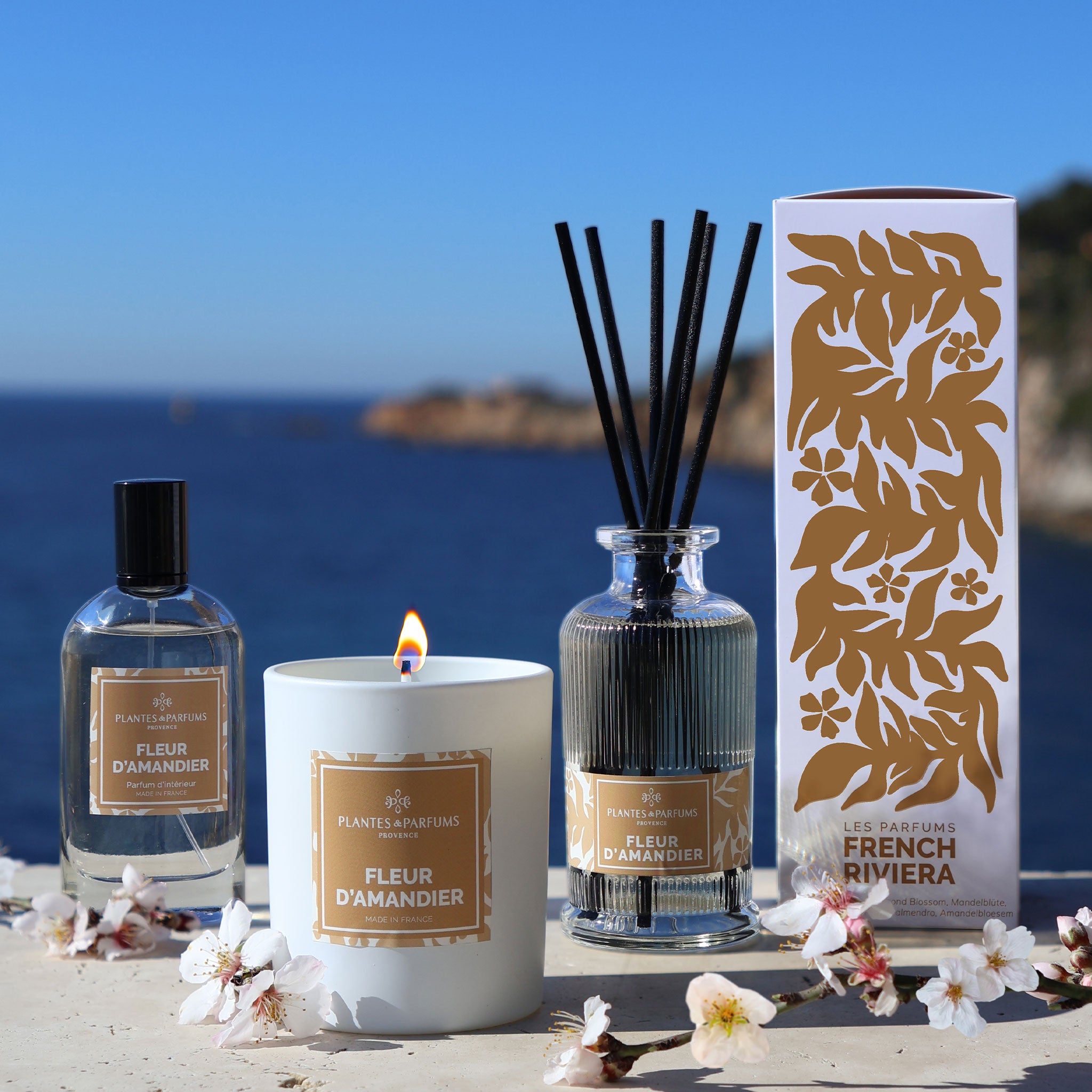 Fleur d'Amandier Bougie Parfumée 180g