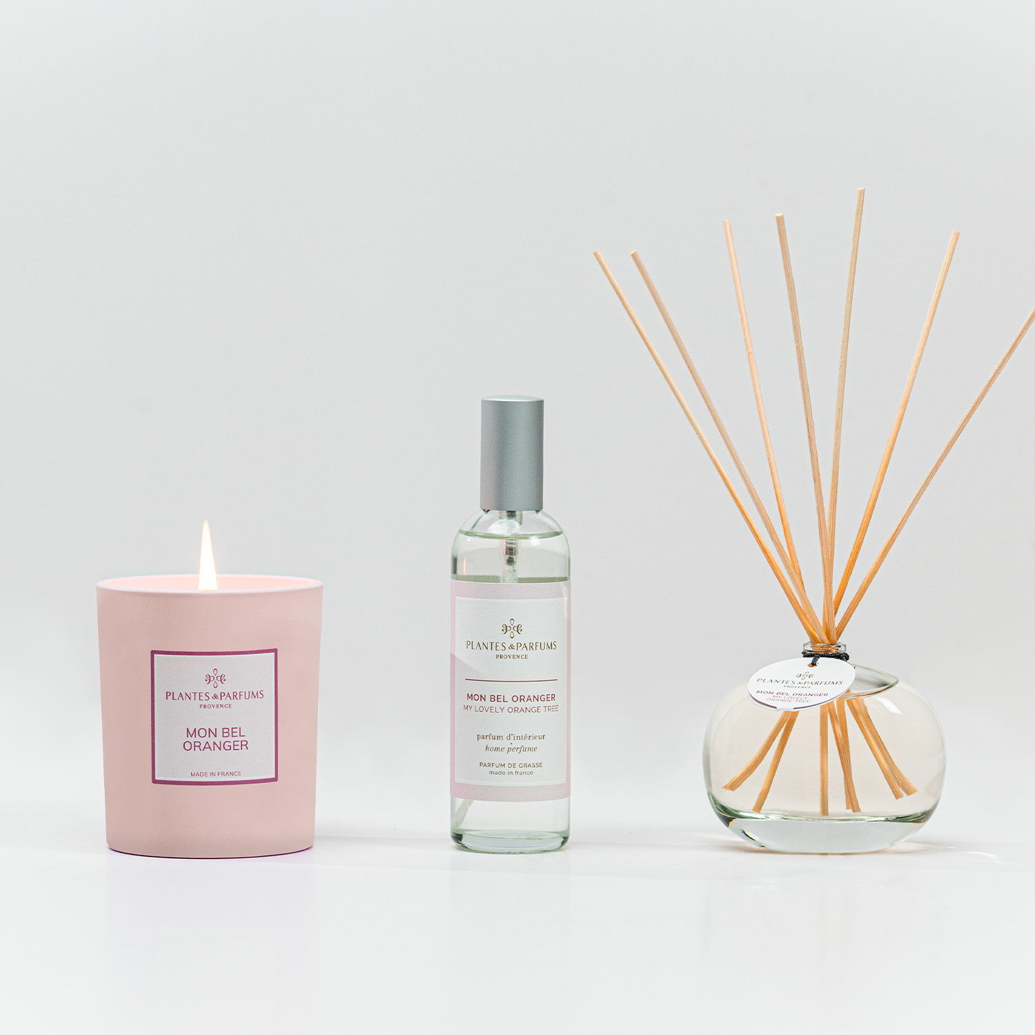 Mon Bel Oranger Bougie Parfumée 180g avec étui