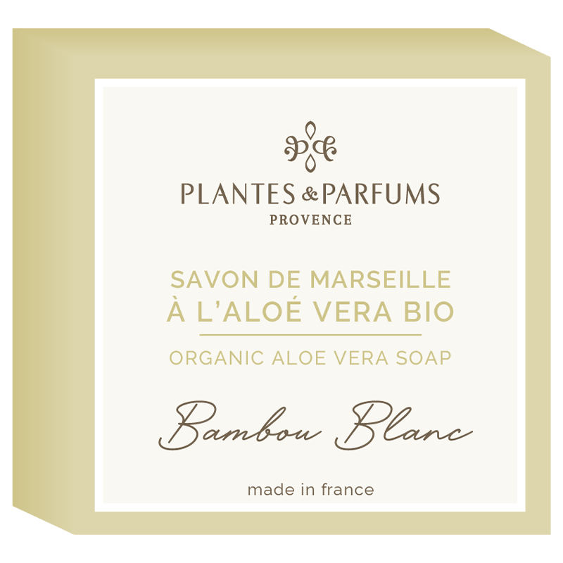 Bambou Blanc Savon de Marseille 100g